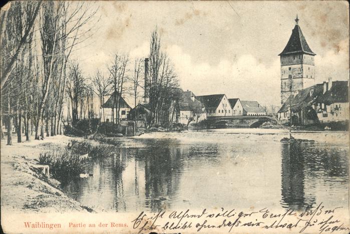 Waiblingen Rems Brücke