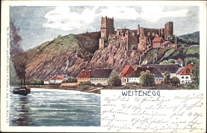 Weitenegg Donau Schiff