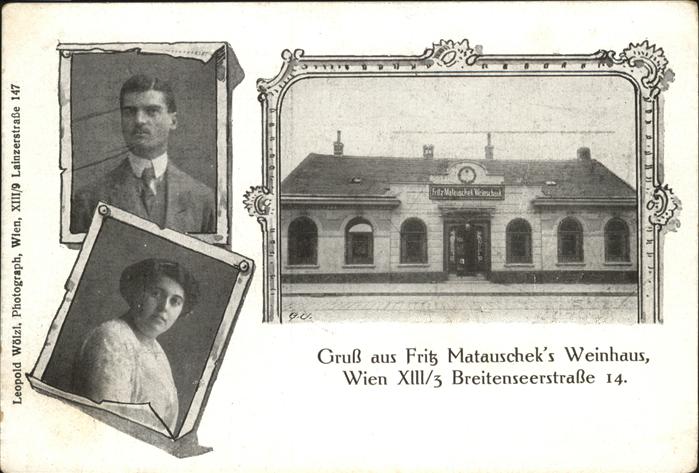 WIEN AT Fritz Matascheks Weinhaus