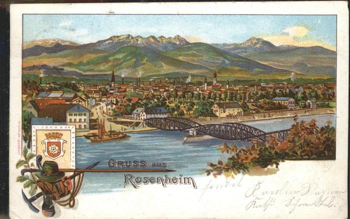 Rosenheim Bayern Brücke