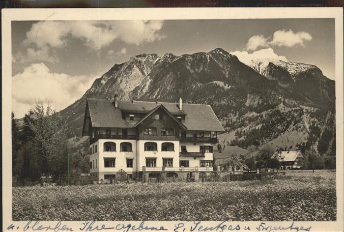 OBERSTDORF Bayern Hotel Pension Bergkranz