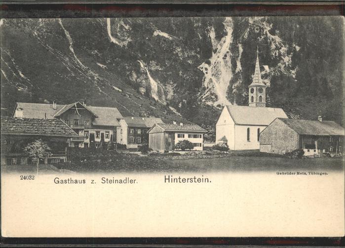 Hinterstein Bad Hindelang Gasthaus Steinadler