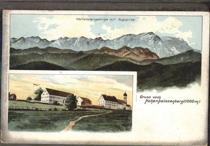 Hohenpeissenberg Zugspitze