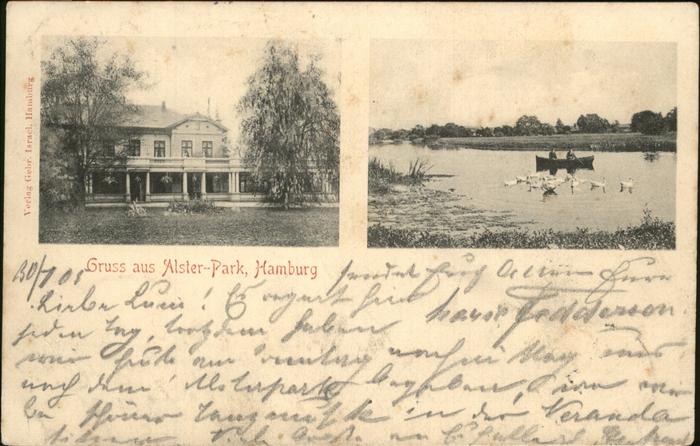 Hamburg Alster Park
