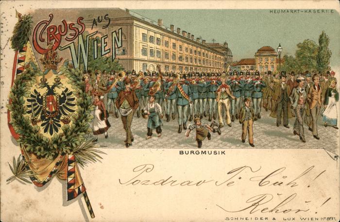 WIEN AT Burgmusik Heumarkt Kaserne