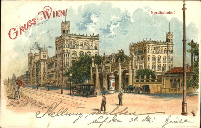 WIEN AT Nordbahnhof Kutsche