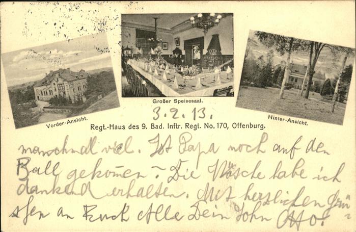 Offenburg Regt Haus des 9 Bad