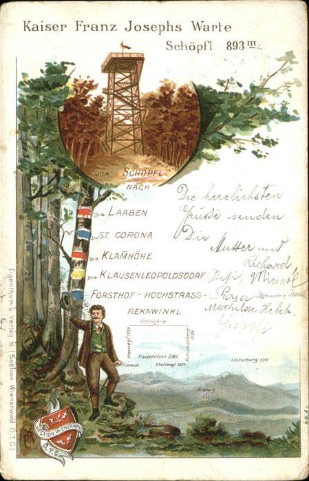 Schoepfl Kasier Franz Josephs Warte