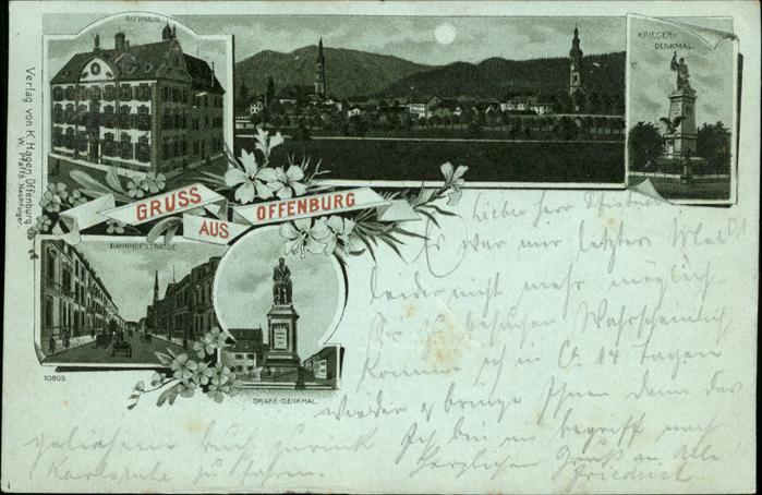 Offenburg Kriegerdenkmal Drake Denkmal