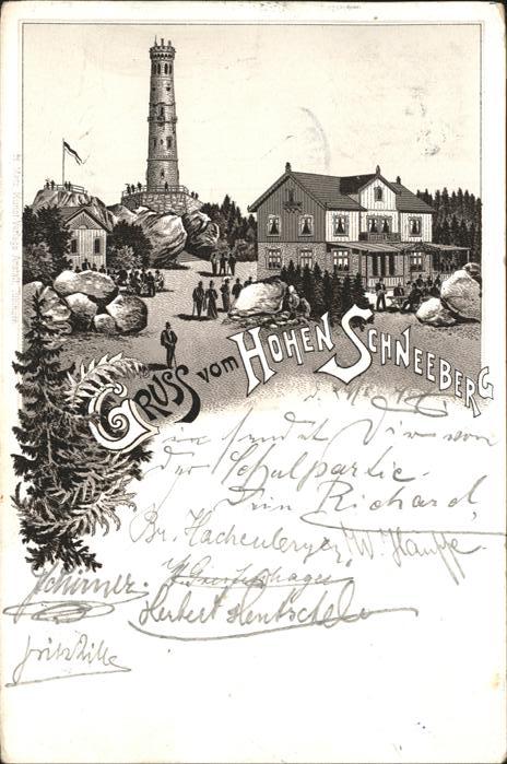 Schneeberg Tschechien