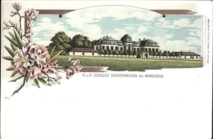 Marchegg Niederoesterreich Niederweiden Schloss
