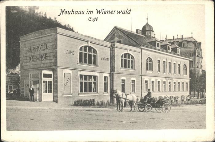 Wienerwald Neuhaus Cafe Kutsche