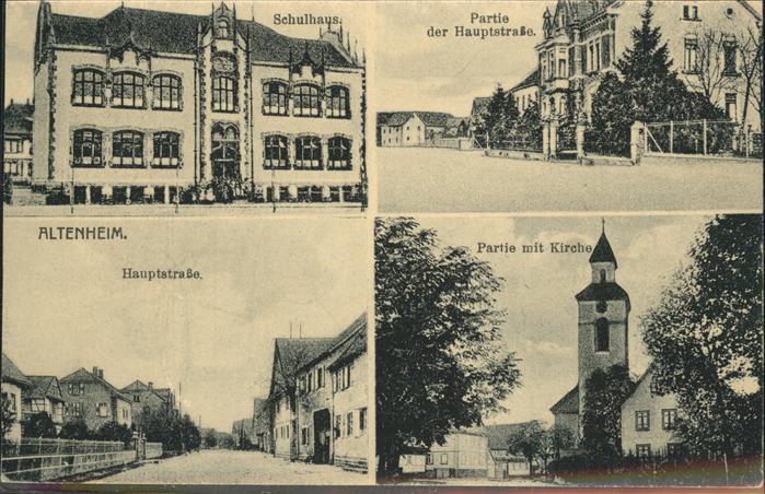 Altenheim Neuried Hauptstrasse Kirche Schulhaus
