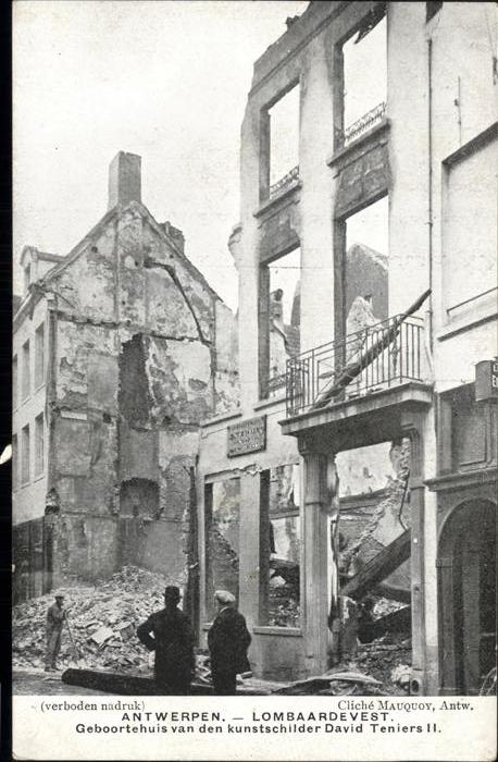 Antwerpen Anvers Lombaarde Vest _ Geboortshuis van den k