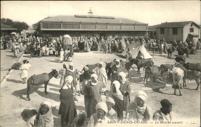 Saint-Denis Seine Le Marche couvert