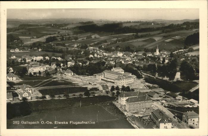 Gallspach Elweka _ Fliegeraufnahme