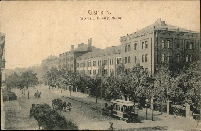 Cuestrin Ostbrandenburg Kaserne des Inf Regiments Nr 48   Feldpost