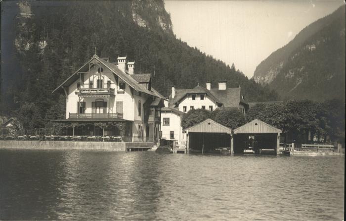 Gosau Oberoesterreich Gasthof Gosaumuehle