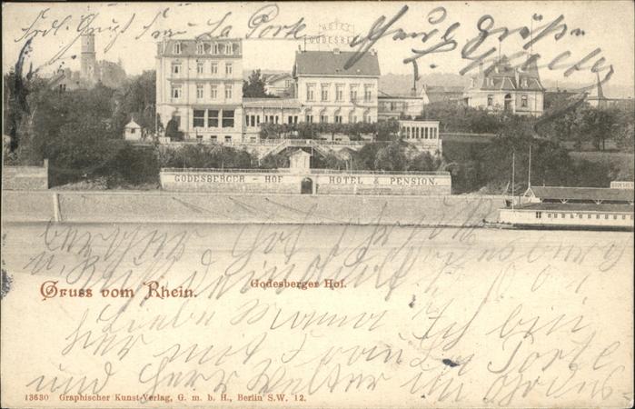 Bonn Rhein Hotel Godesberger Hof