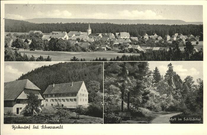 Birkendorf Panorama Illmühle Idyll im Schlüchttal