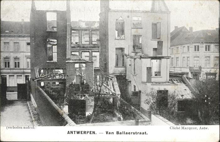 Antwerpen Anvers Van Ballaerstraat