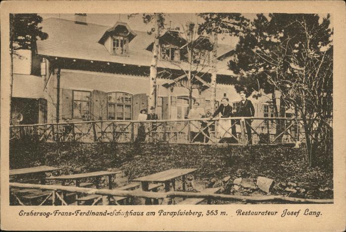 Perchtoldsdorf Erzherzog Franz Ferdinand Schutzhütte