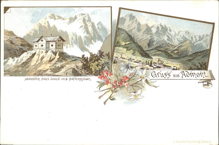 Admont Steiermark Admonter Haus gegen den Natterriegel