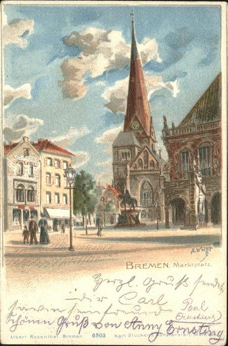 BREMEN  CITY Marktplatz