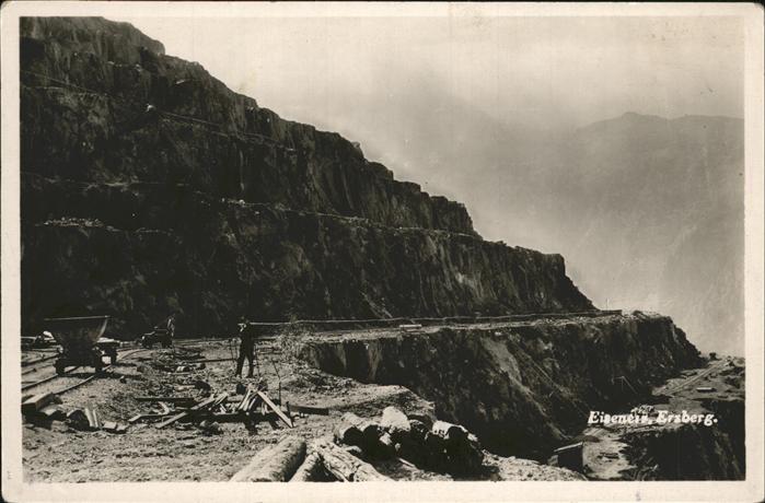 Eisenerz Steiermark Tagebau Erzbergwerk