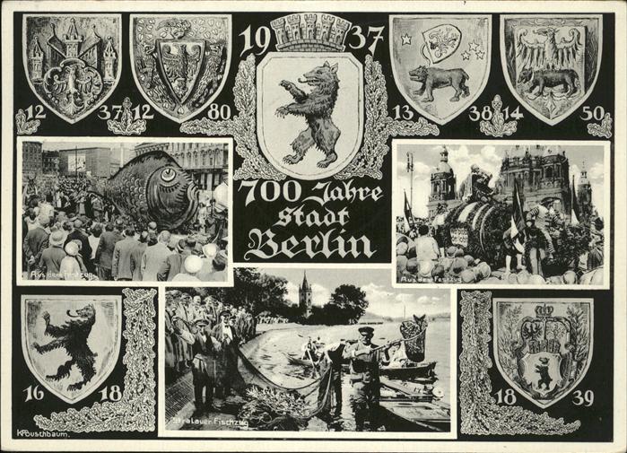 BERLIN  CITY 700 Jahre Stadt Berlin NZ4