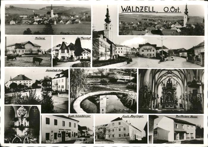 Waldzell Oberoesterreich Panorama und Detailansichten