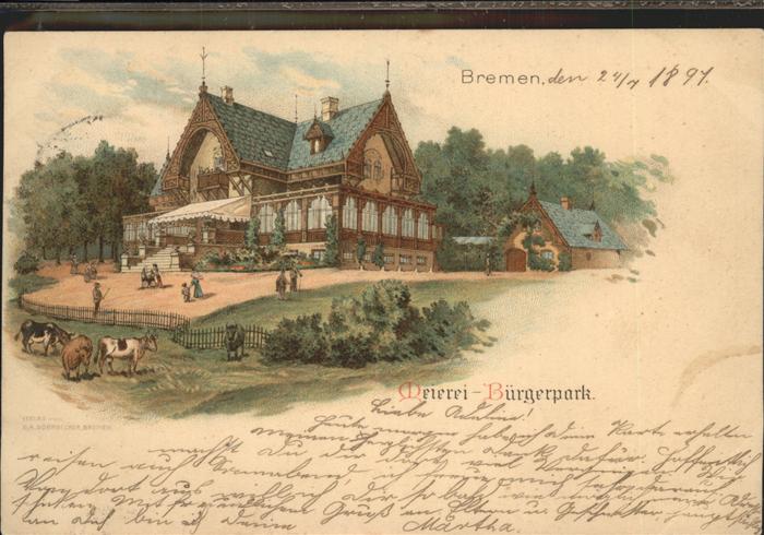 Bremen Meierei _ Bürgerpark