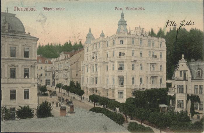 Marienbad Tschechien Boehmen Palast Wilhelmshöhe