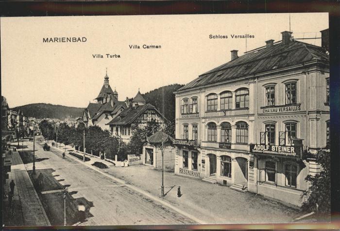 Marienbad Tschechien Boehmen Schloss Versailles