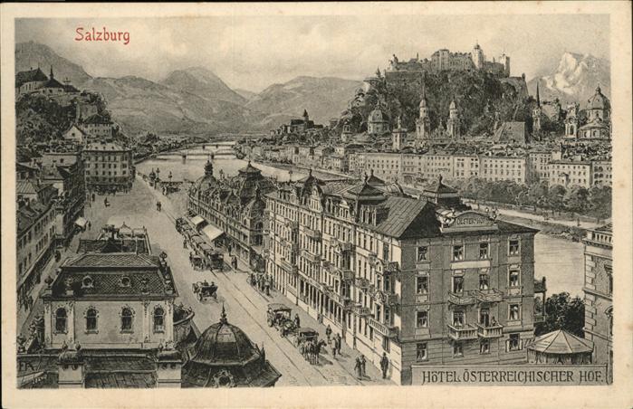 SALZBURG  AT Blick auf Salzburg