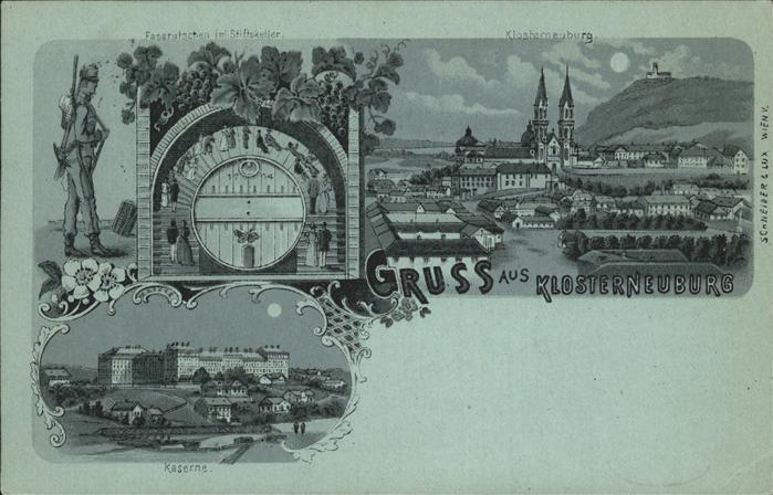 Klosterneuburg Kloster Kaserne Stiftskeller