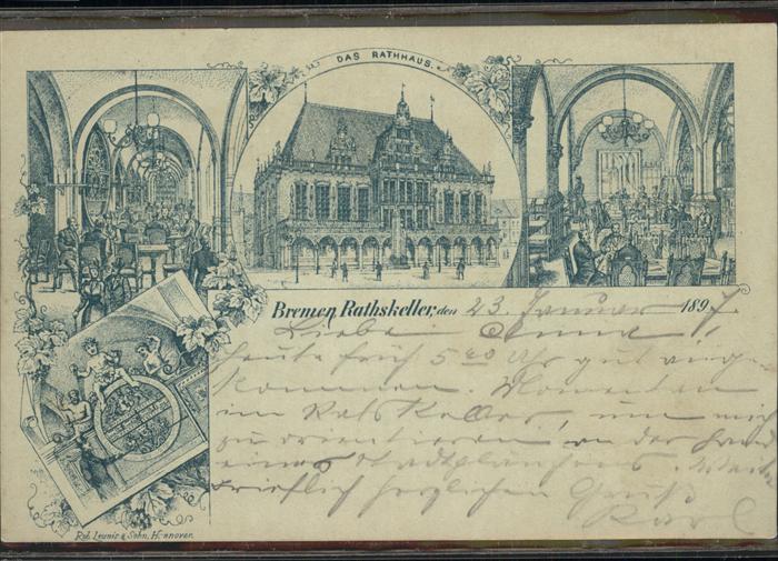 Bremen Rathskeller Rathaus