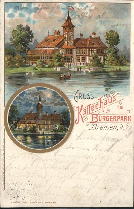 Bremen Kaffeehaus im Bürgerpark