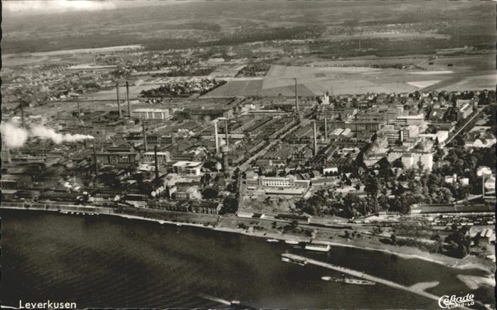 LEVERKUSEN  CITY Fliegeraufnahme