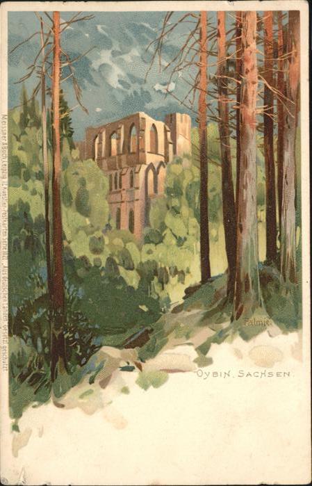 Oybin Künstlerkarte Palmie