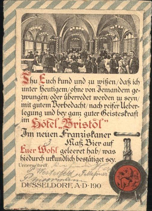 Duesseldorf Hotel Bristol