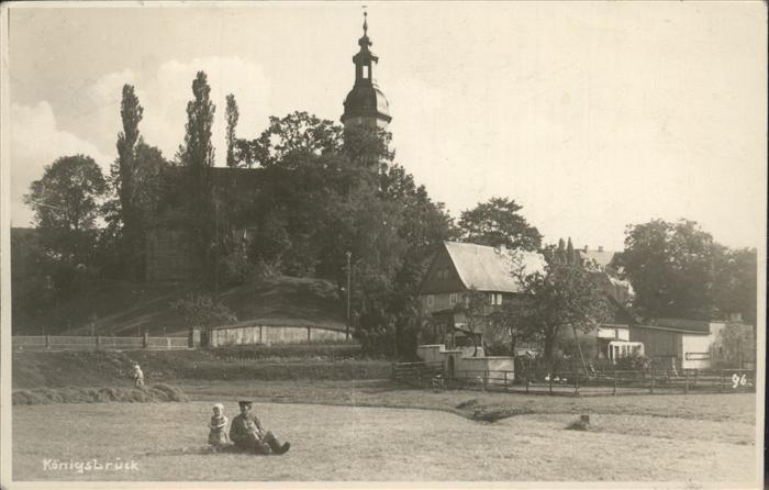 Koenigsbrueck Mann Kind