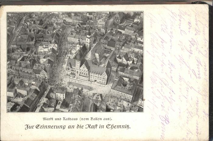 Chemnitz Fliegeraufnahme