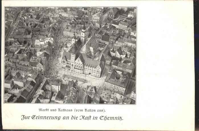 CHEMNITZ Sachsen Fliegeraufnahme