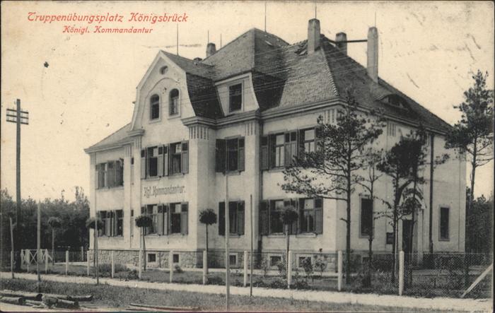 Koenigsbrueck Truppenübungsplatz