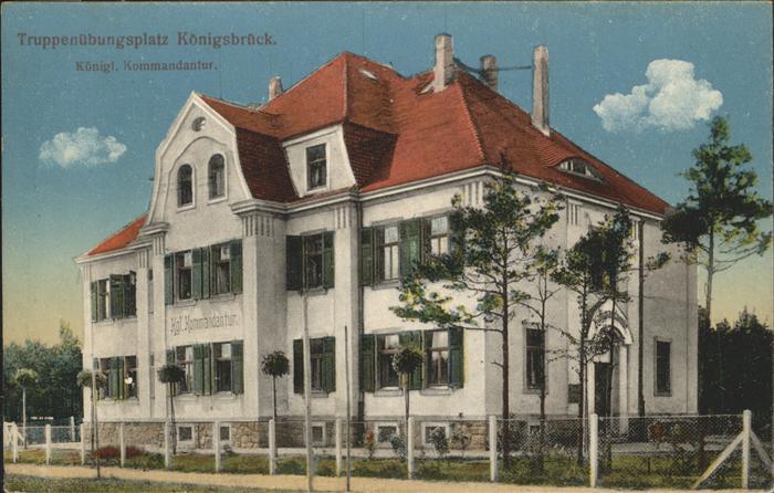 Koenigsbrueck Truppenuebungsplatz