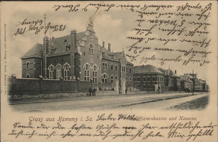 Kamenz Sachsen Offizierskasino Kaserne