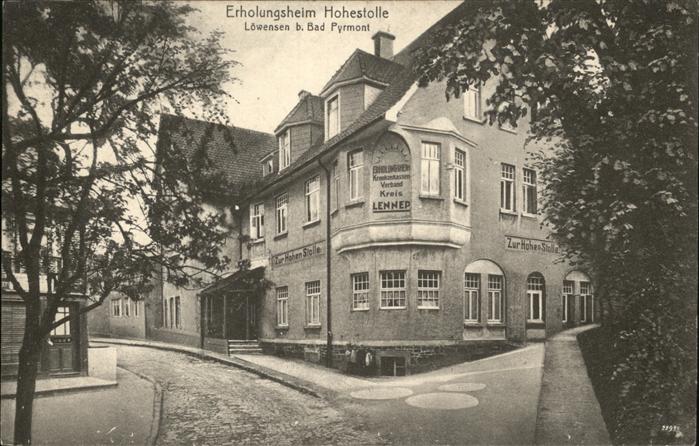 Bad Pyrmont Erholungsheim Hohestolle