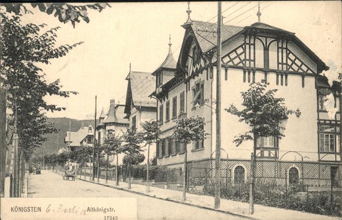 Koenigstein Taunus Altkönigstrasse