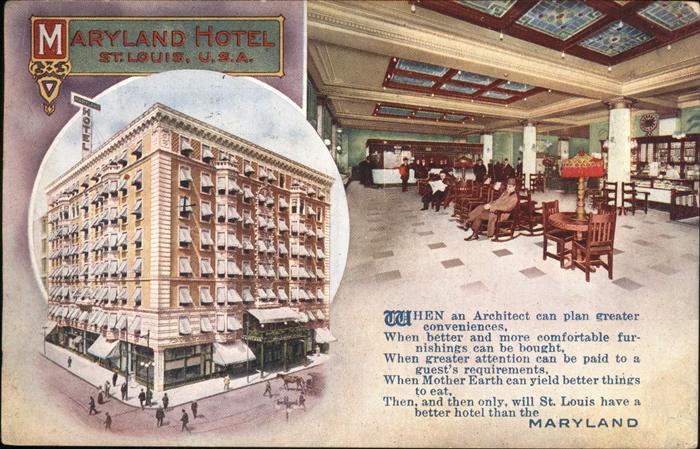 St Louis Missouri Maryland Hotel